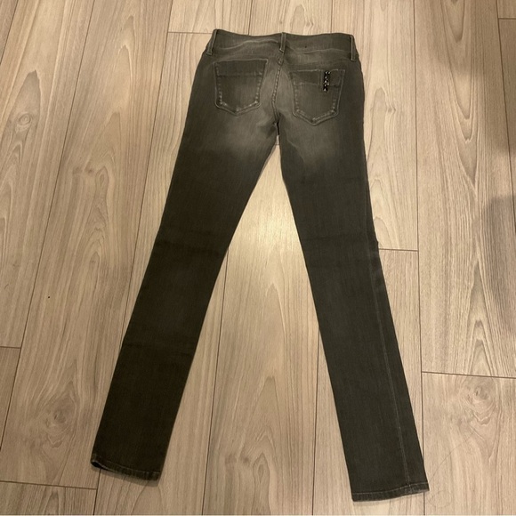 Black Orchid Washed Gray Skinny Jeans Size 25 - Picture 3 of 5